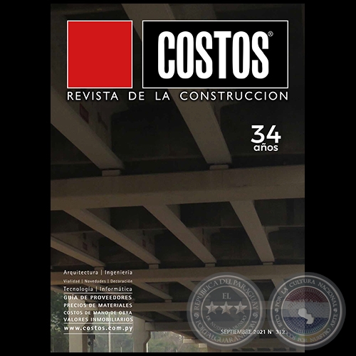 COSTOS Revista de la Construcción - Nº 312 - SEPTIEMBRE 2021